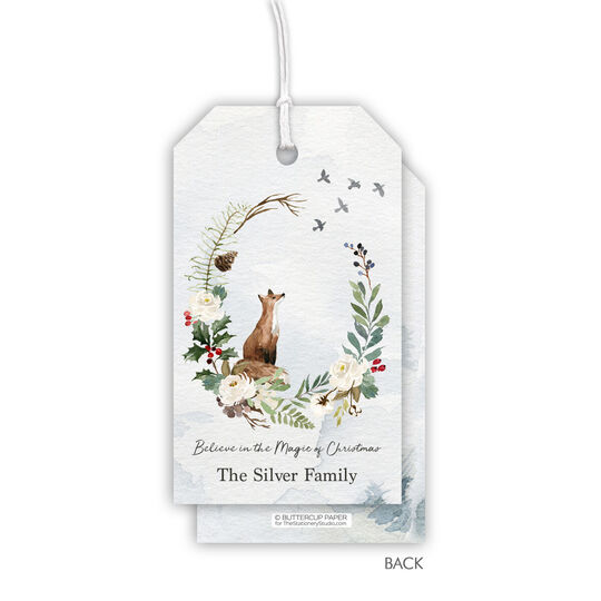 Believe in Christmas Hanging Gift Tags